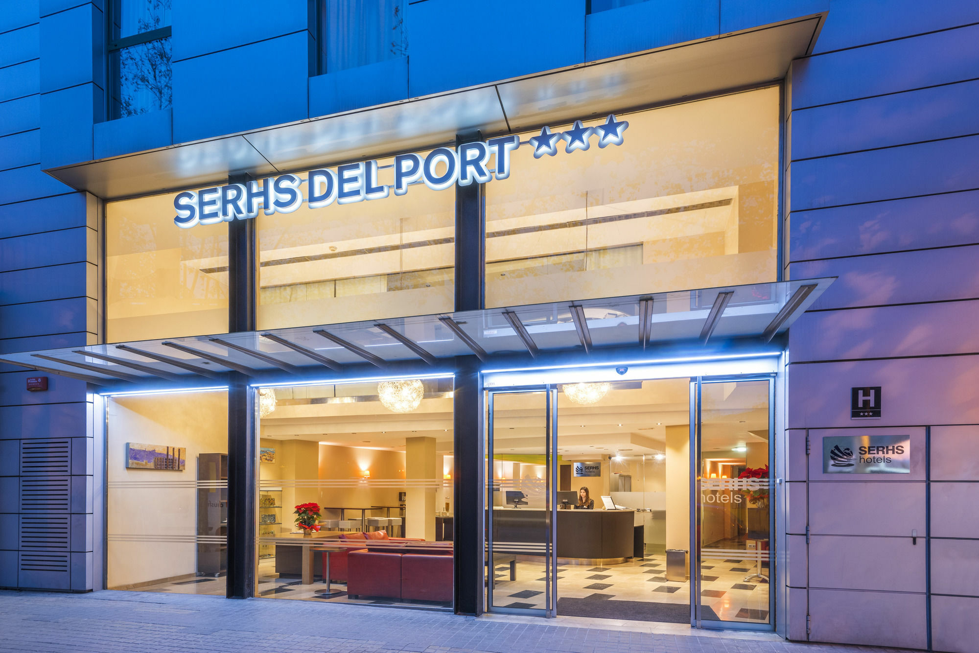 Hotel Serhs Del Port Barcellona Esterno foto
